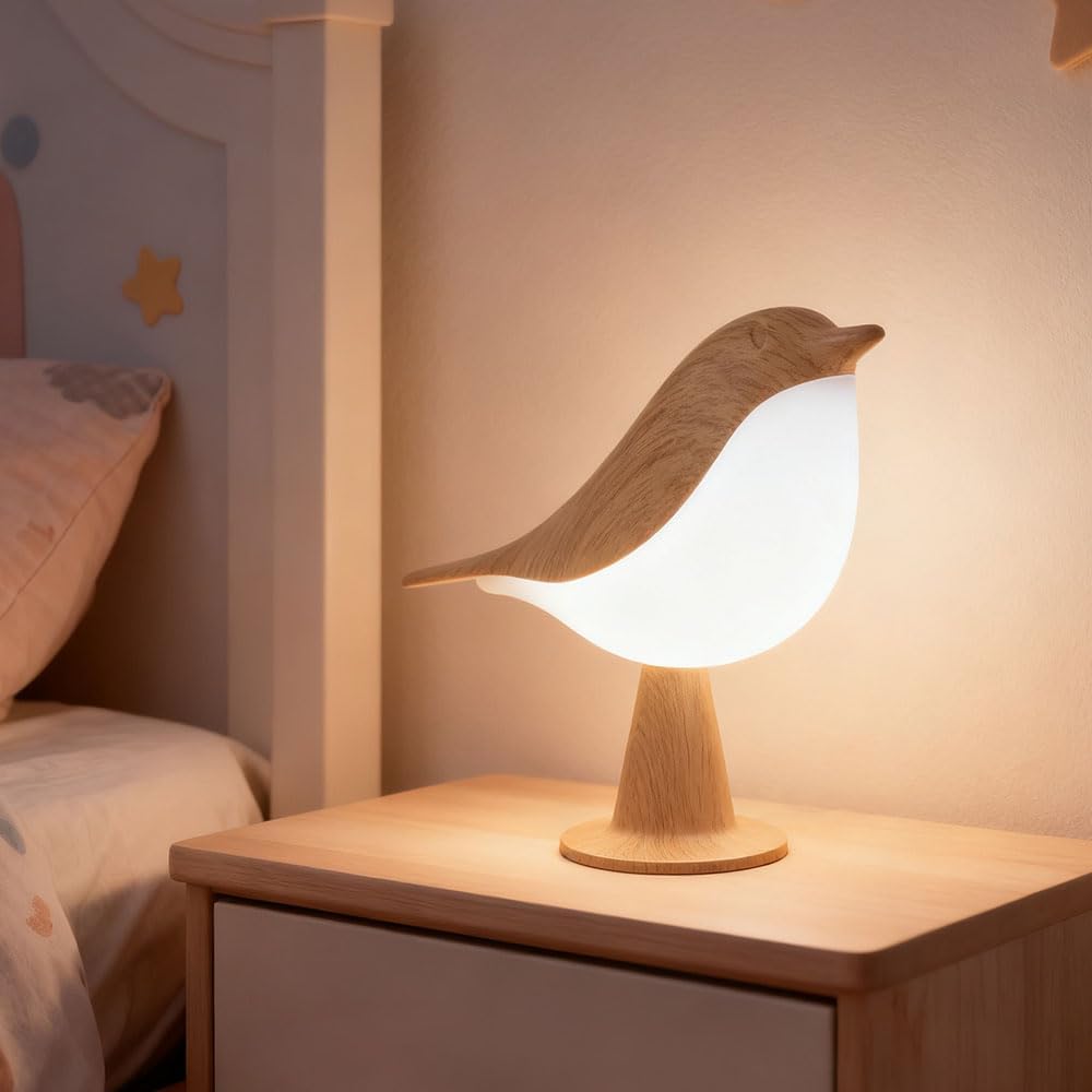 Outdoor Lighting Rechargeable - Cordless Bird Table Lamp, 3 Color