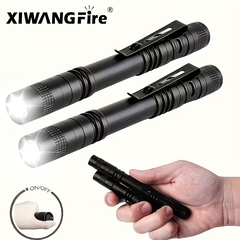 Zinc Outdoor Lighting - Mini Portable LED Pen Light Pocket