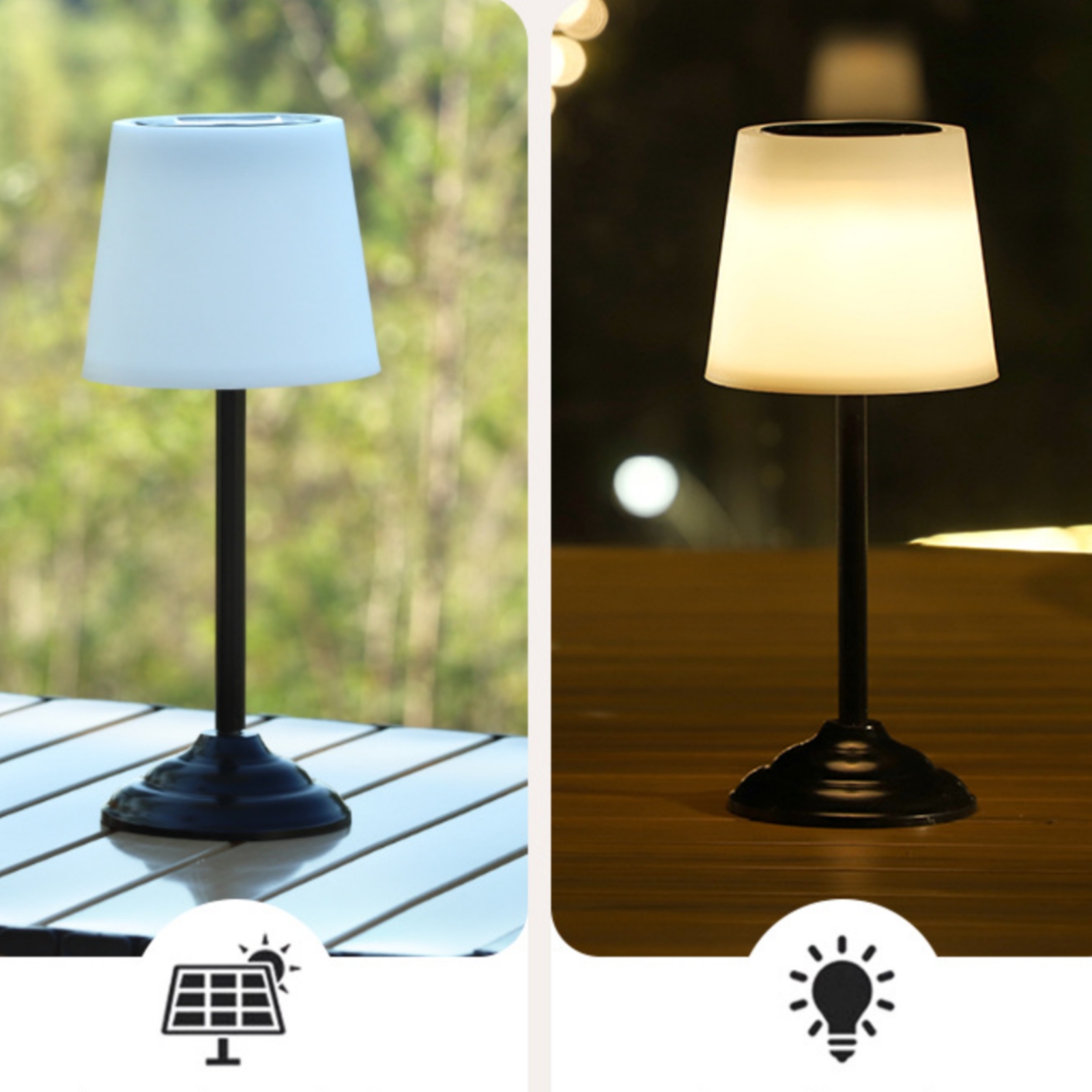 Outdoor Lighting Lamps - Solar Table Lamp LED Solar Powered