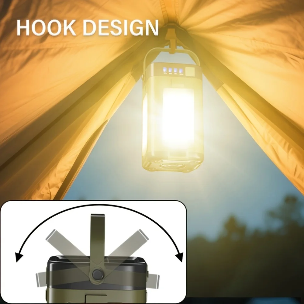 Solar Outdoor Portable Camping - مراجعة Outdoor Lighting Lamps وسعره
