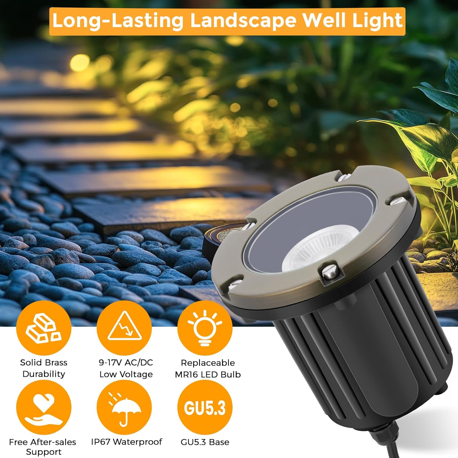 12V Wired Waterproof In Ground - مراجعة Outdoor Lighting Ground Fixtures وسعره