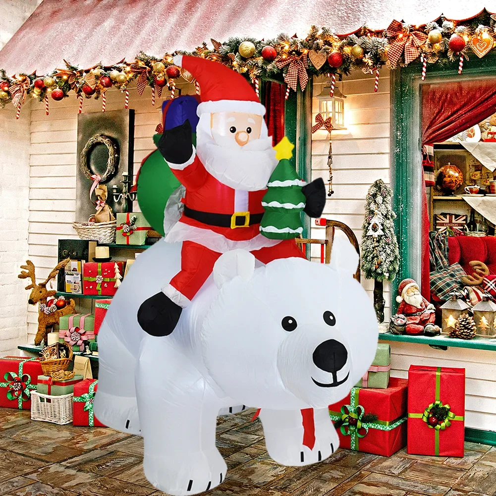 Christmas Inflatable Decoratio - مراجعة Xmas Outdoor Lighting Decorations وسعره