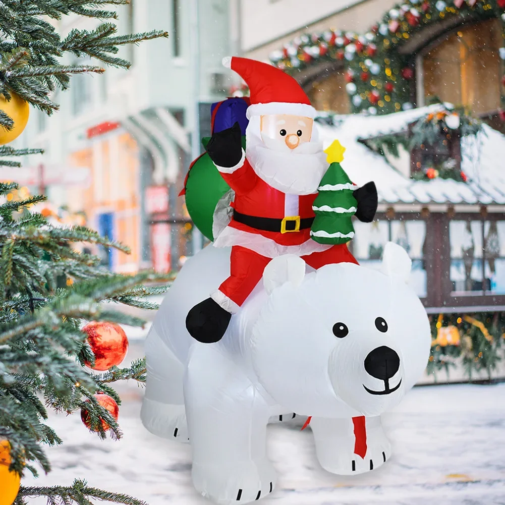 Christmas Inflatable Decoratio - مراجعة Xmas Outdoor Lighting Decorations وسعره