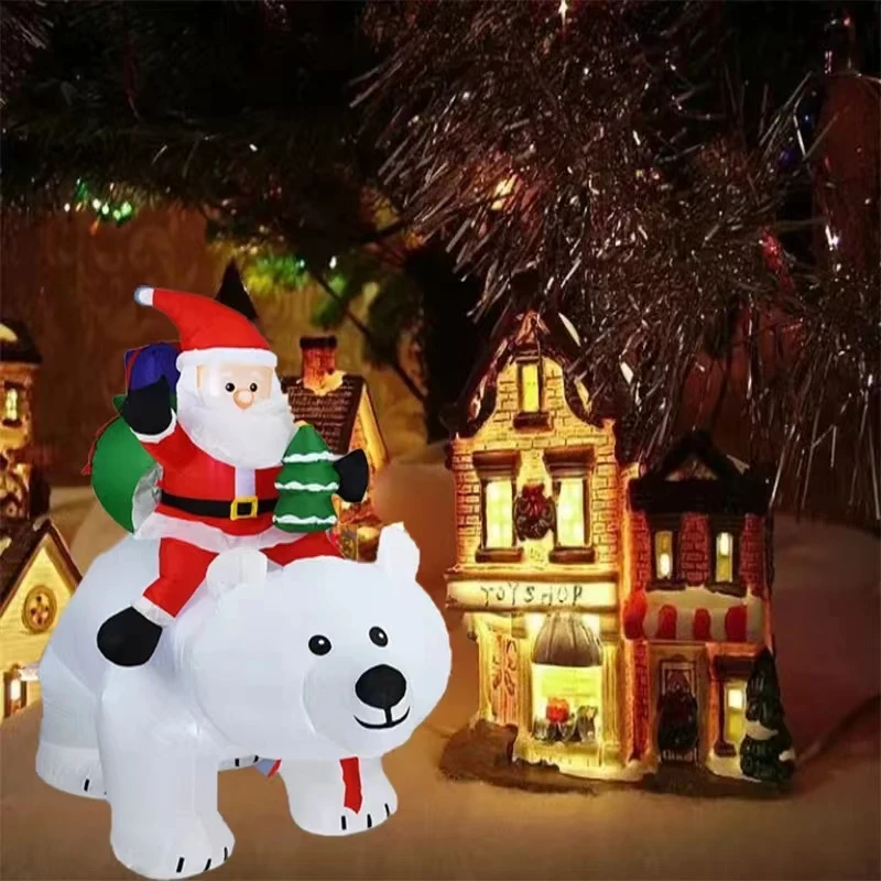 Christmas Inflatable Decoratio - مراجعة Xmas Outdoor Lighting Decorations وسعره
