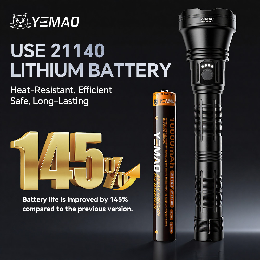 YM-98K 2.0 PROMAX 5200LM Super - مراجعة Outdoor Lighting Rechargeable وسعره