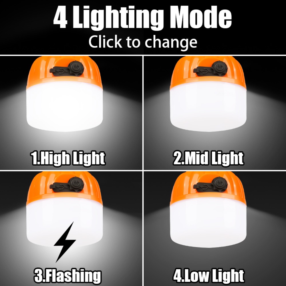 Portable Mini Camping Lamp 4 L - مراجعة Outdoor Lighting Lamps وسعره