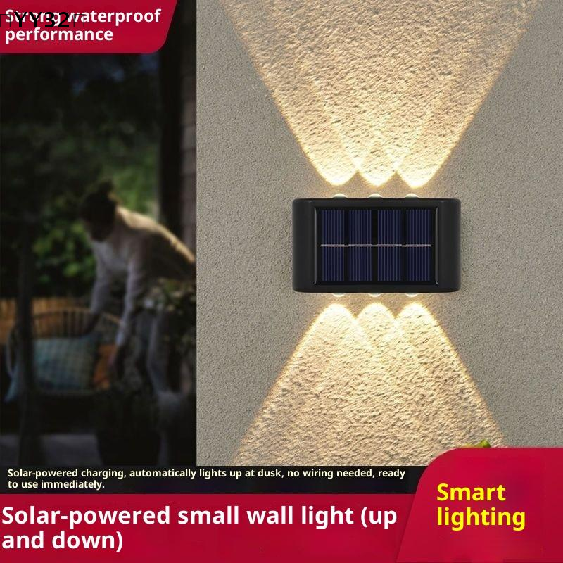 4-10 LED Solar Lamp Outdoor Wa - مراجعة Outdoor Lighting With Outlet وسعره