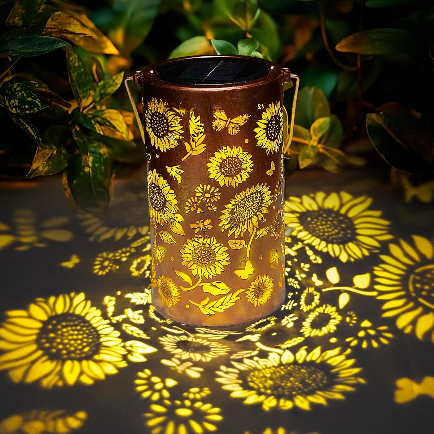 Sunflower Light and Shadow Lig - مراجعة Outdoor Lighting For Patio وسعره