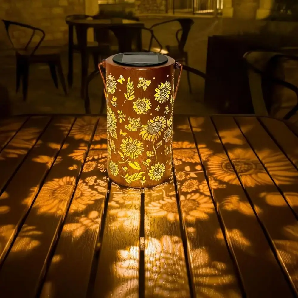 Sunflower Light and Shadow Lig - مراجعة Outdoor Lighting For Patio وسعره