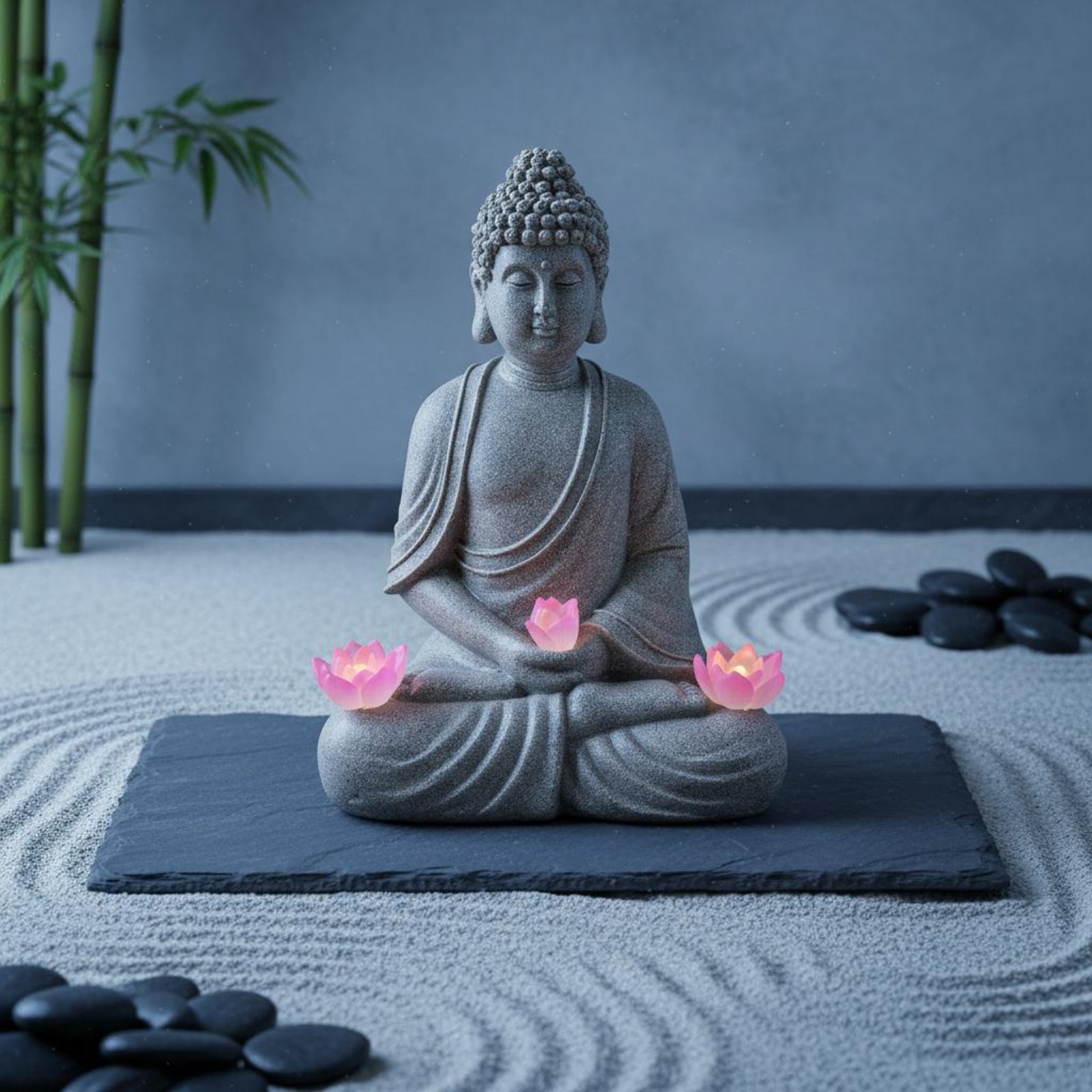 Solar Buddha Statue Outdoor Sa - مراجعة Outdoor Lighting For Patio وسعره