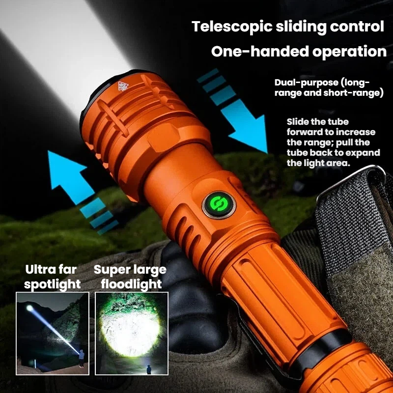 Strong Light LED Flashlight Zo - مراجعة Outdoor Lighting Rechargeable وسعره