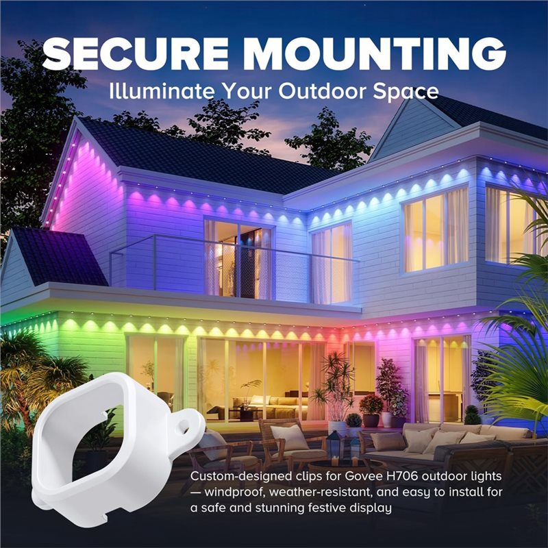 【LAST CHANCE】Extension Holders - مراجعة Outdoor Lighting Govee وسعره