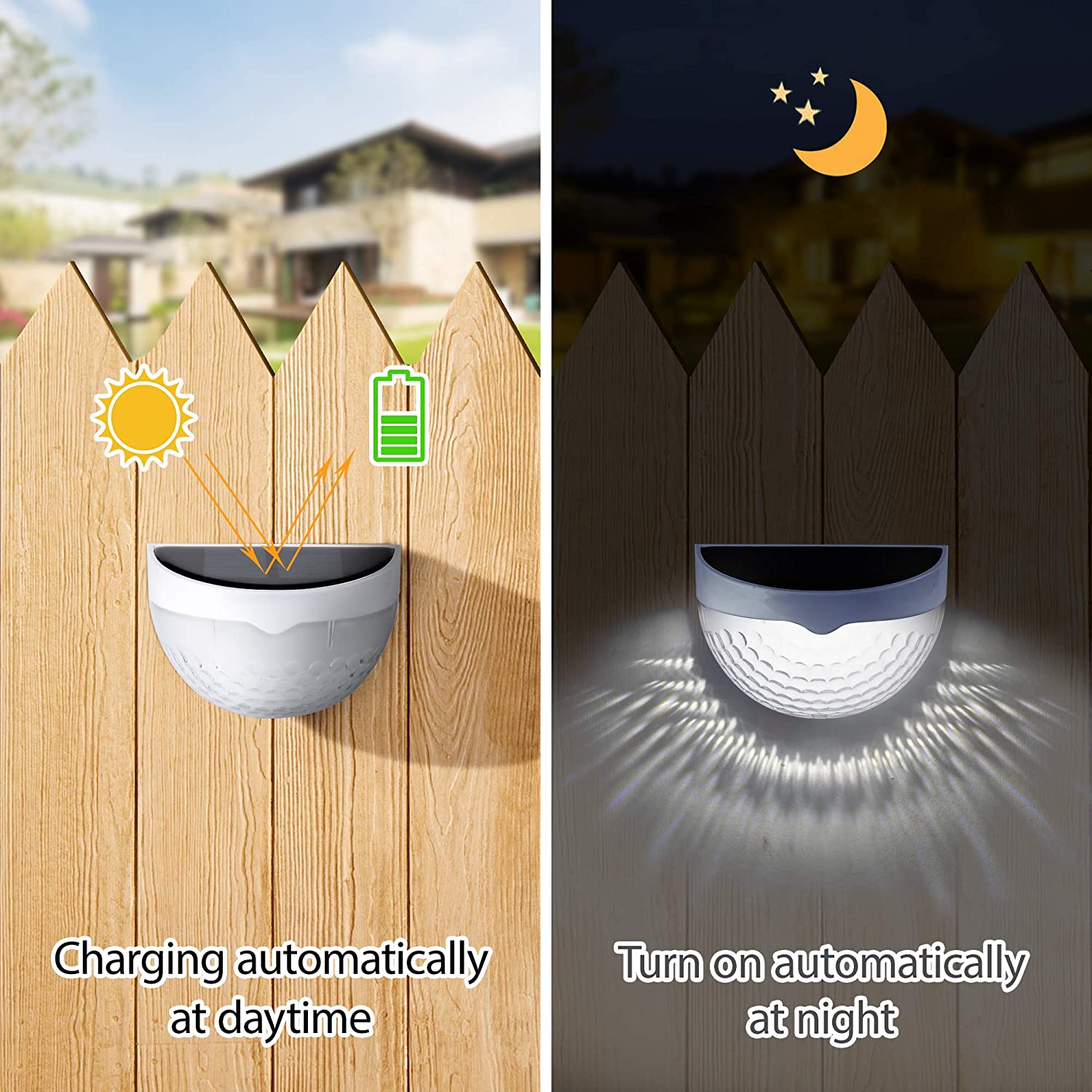 LED Solar Light Outdoor Wall L - مراجعة Outdoor Lighting With Outlet وسعره