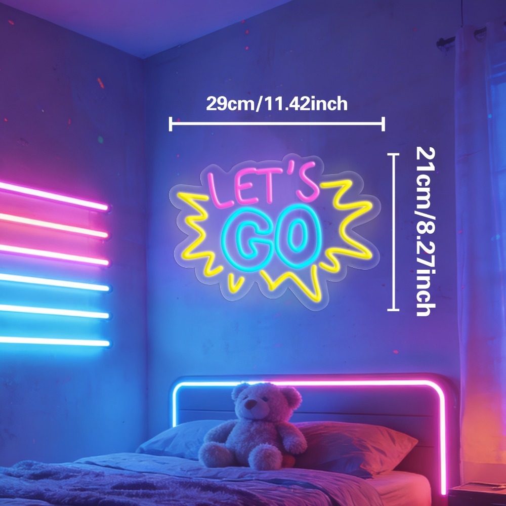 LET'S GO Multicolor LED Neon S - مراجعة Outdoor Lighting Quotes وسعره