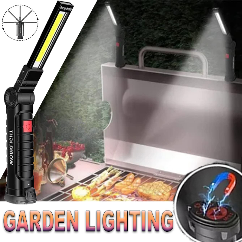 Portable LED Flashlight with M - مراجعة Outdoor Lighting Panel وسعره