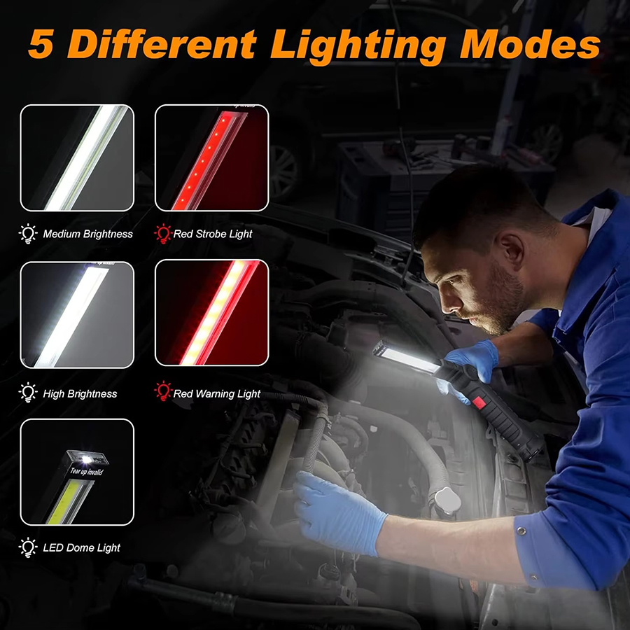 Portable LED Flashlight with M - مراجعة Outdoor Lighting Panel وسعره