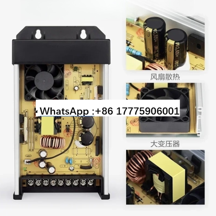 LED rainproof switching power  - مراجعة Outdoor Lighting Transformer Box وسعره