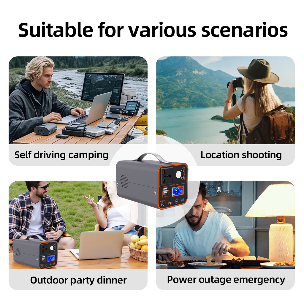 200W Portable Power Station 22 - مراجعة Outdoor Lighting With Outlet وسعره