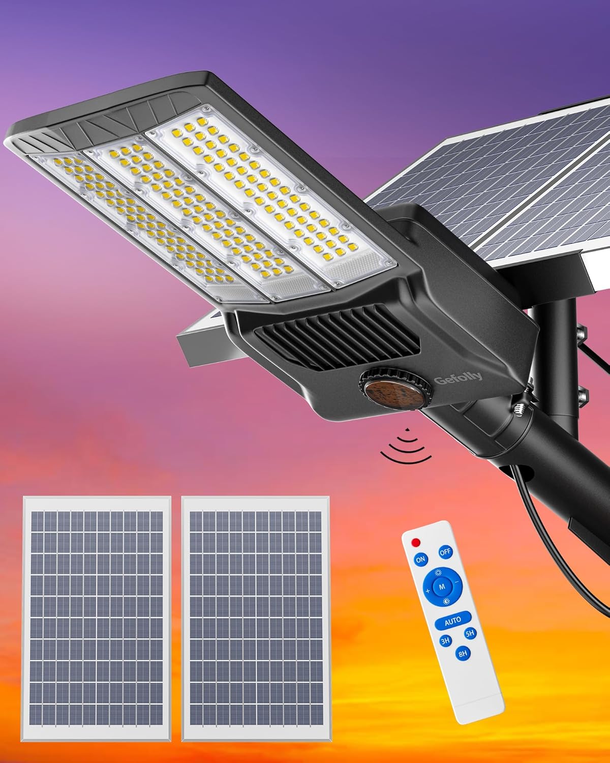 Solar Street Lights Outdoor, C - مراجعة Outdoor Lighting Dusk To Dawn وسعره