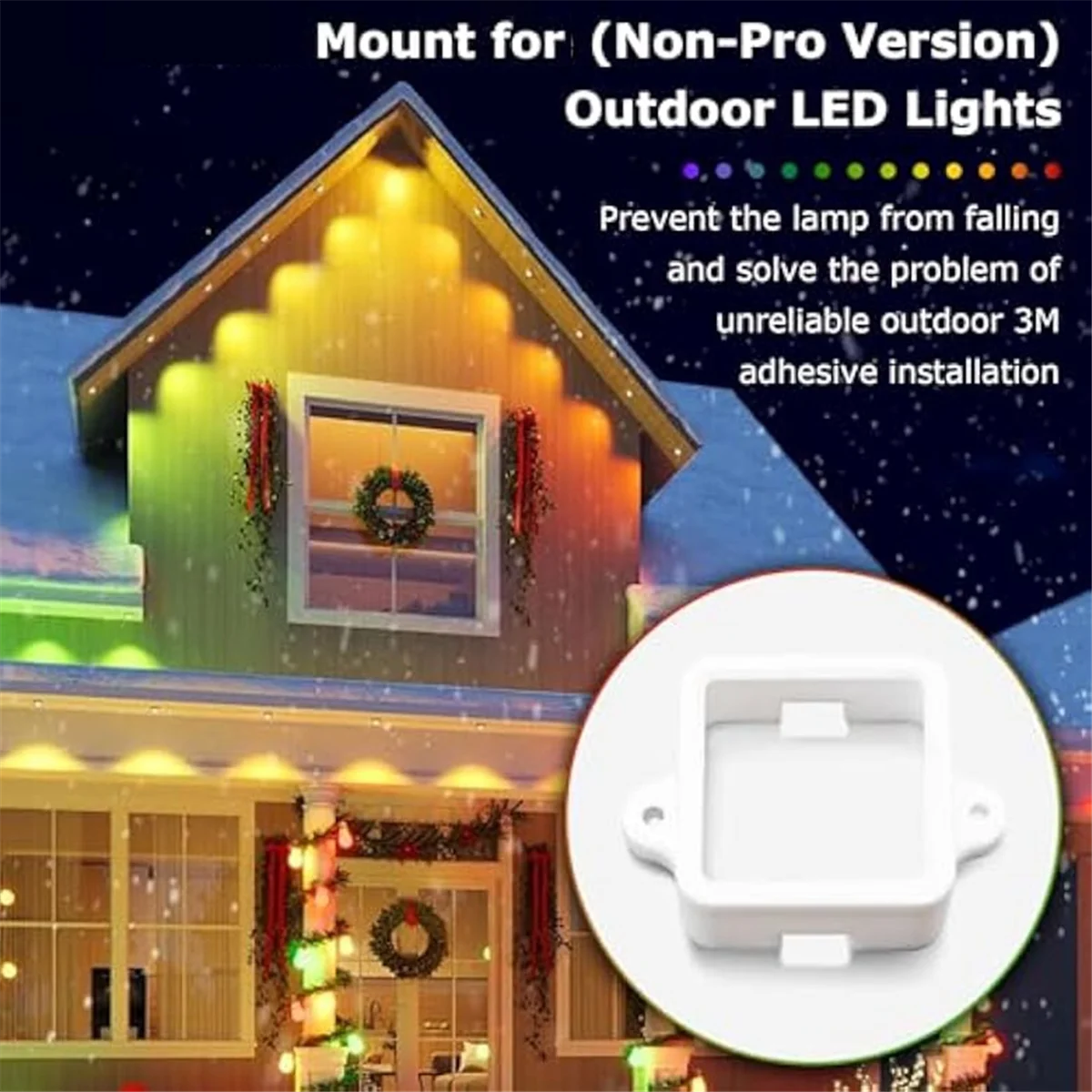 Christmas Decoration Light Cli - مراجعة Outdoor Lighting Govee وسعره