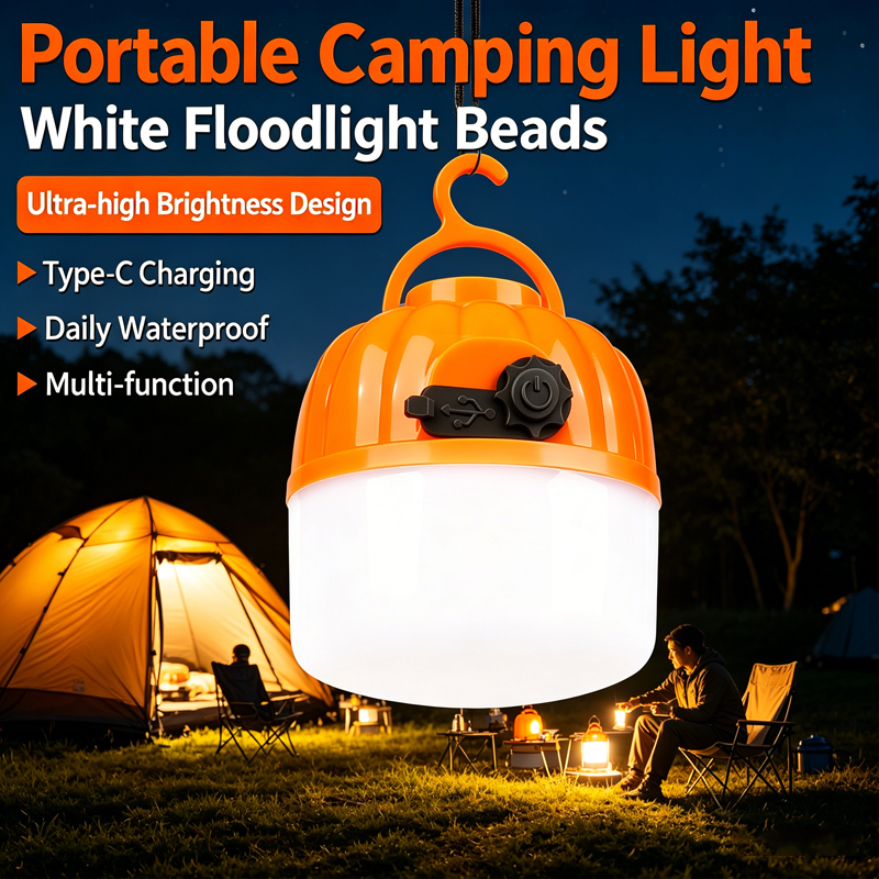 Mini Portable LED Pumpkin Bulb - مراجعة Outdoor Lighting Panel وسعره