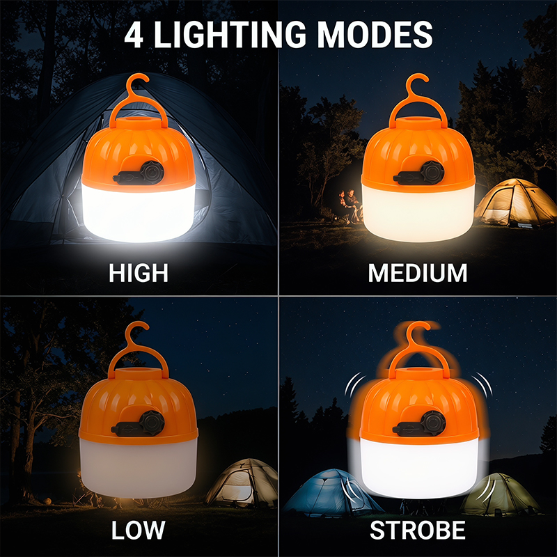 Mini Portable LED Pumpkin Bulb - مراجعة Outdoor Lighting Panel وسعره