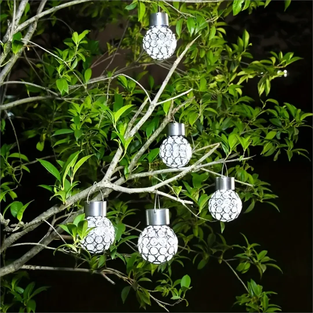 1pc LED Outdoor Solar Lights G - مراجعة Outdoor Lighting Chandelier وسعره