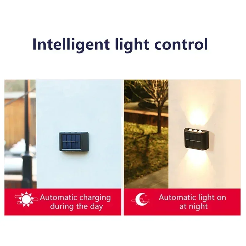 COB Solar Wall Lamp Outdoor Wa - مراجعة Outdoor Lighting Lamps وسعره