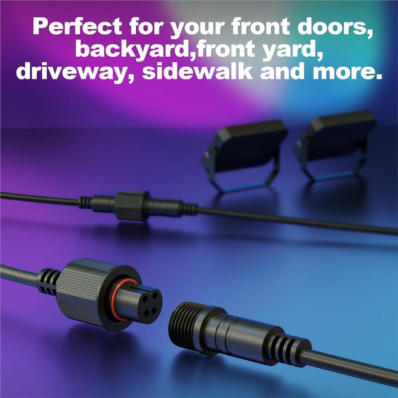 10FT Extension Cable For Govee - مراجعة Outdoor Lighting Govee وسعره