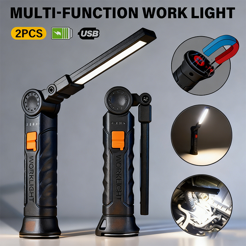 Portable COB LED Flashlight US - مراجعة Outdoor Lighting Panel وسعره