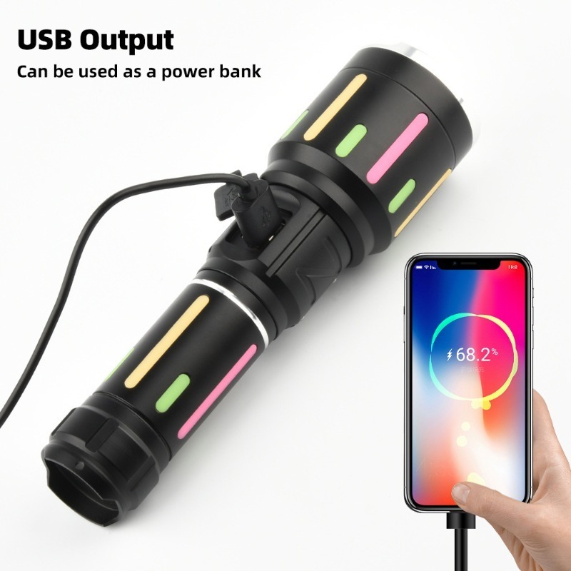 High Power White Light Fluores - مراجعة Outdoor Lighting Rechargeable وسعره