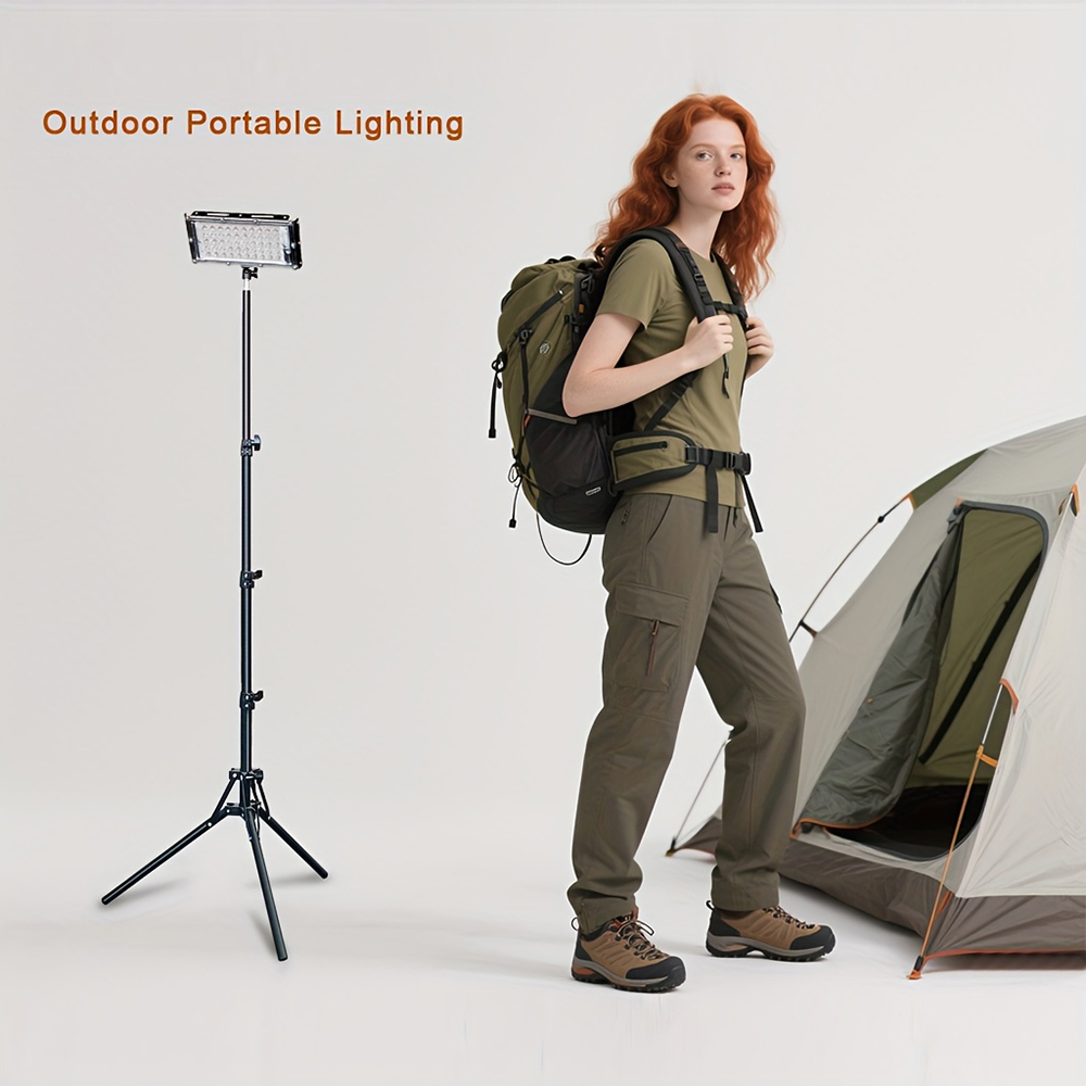 LED Work Lights with Stand, 3  - مراجعة Outdoor Lighting Lamps وسعره
