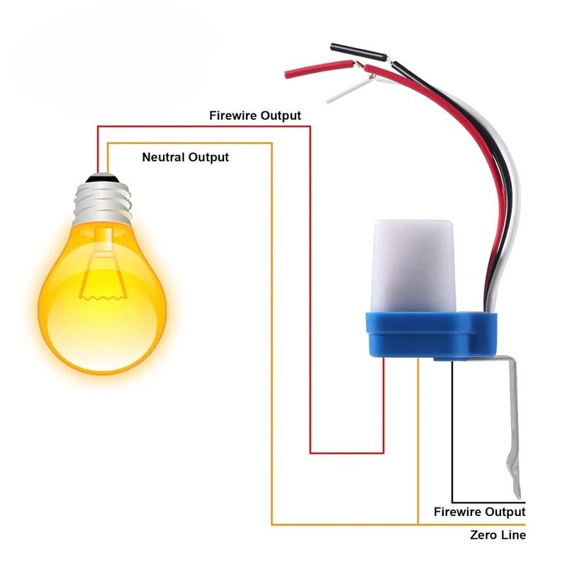 Automatic Photocell Street Lig - مراجعة Outdoor Lighting Dusk To Dawn وسعره
