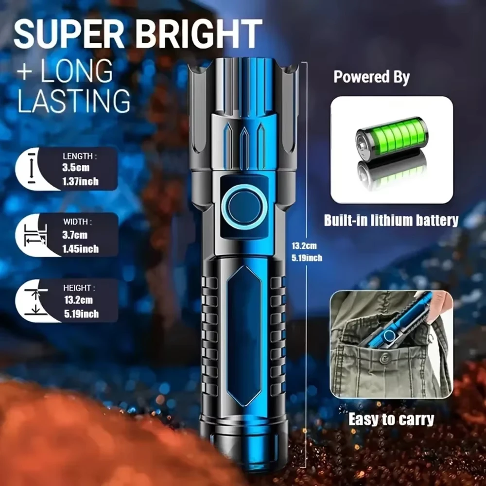Super Bright LED Flashlight US - مراجعة Zinc Outdoor Lighting وسعره