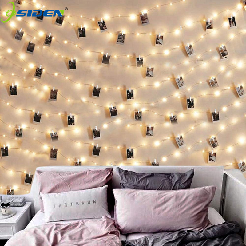 LED String Lights 5M/10M Photo - مراجعة Xmas Outdoor Lighting Decorations وسعره
