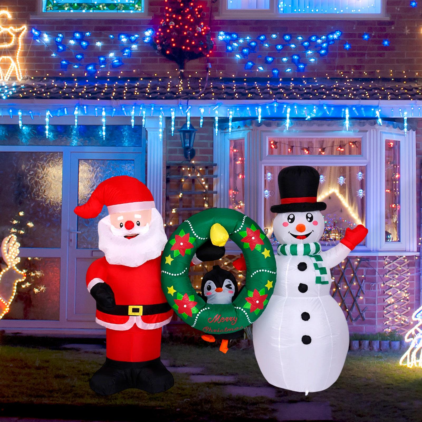 Christmas Inflatables Decorati - مراجعة Xmas Outdoor Lighting Decorations وسعره