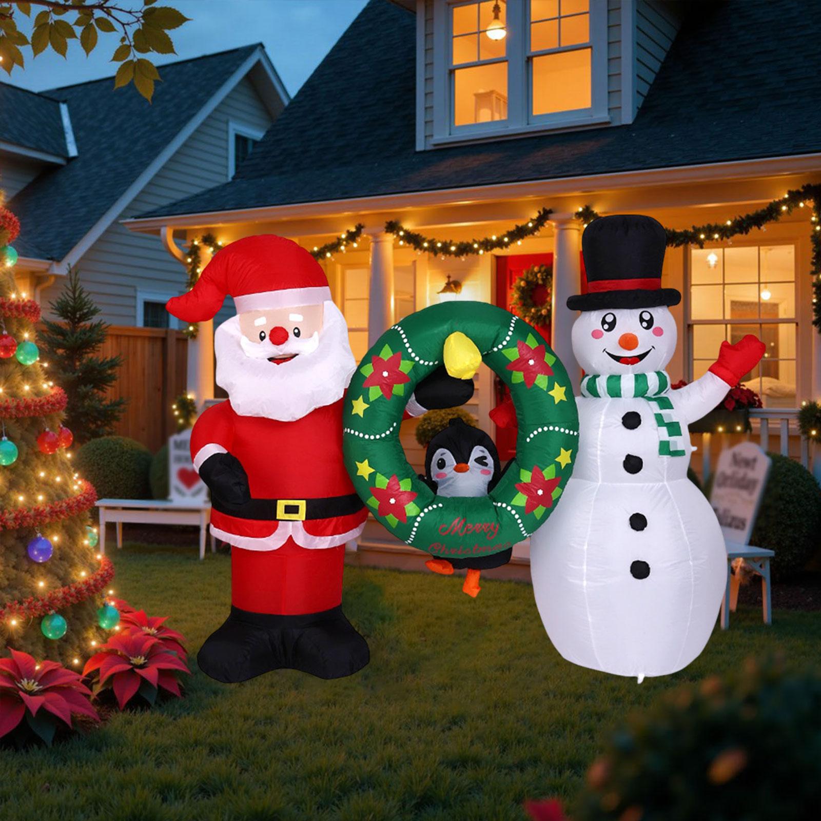 Christmas Inflatables Decorati - مراجعة Xmas Outdoor Lighting Decorations وسعره
