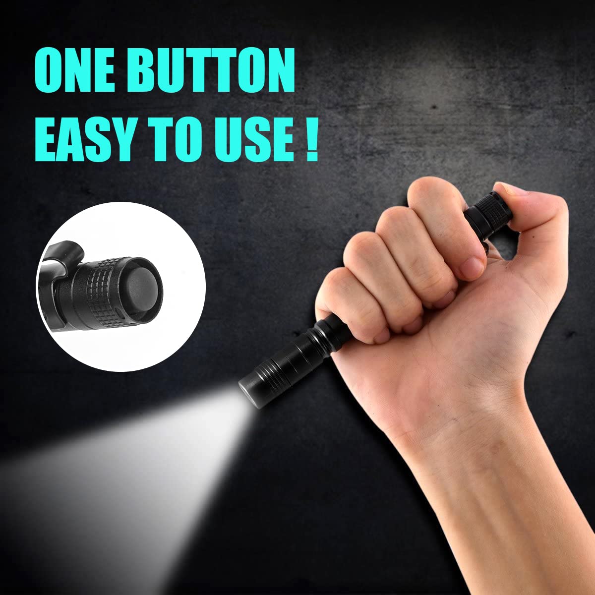 Portable Mini LED Pen Flashlig - مراجعة Zinc Outdoor Lighting وسعره