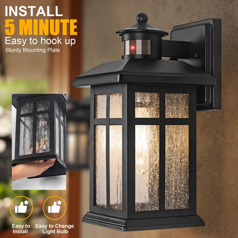 Sensor Outdoor Wall Lights 2 P - مراجعة Outdoor Lighting Dusk To Dawn وسعره