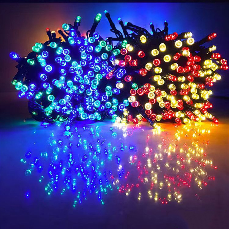Solar String Light Fairy 8 Mod - مراجعة Xmas Outdoor Lighting Decorations وسعره