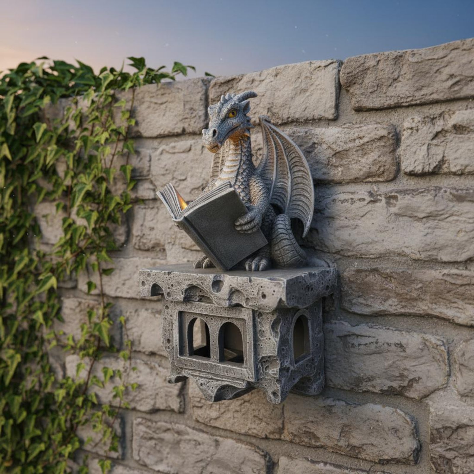 Solar Wyvern Wall Shine Auto O - مراجعة Outdoor Lighting For Patio وسعره
