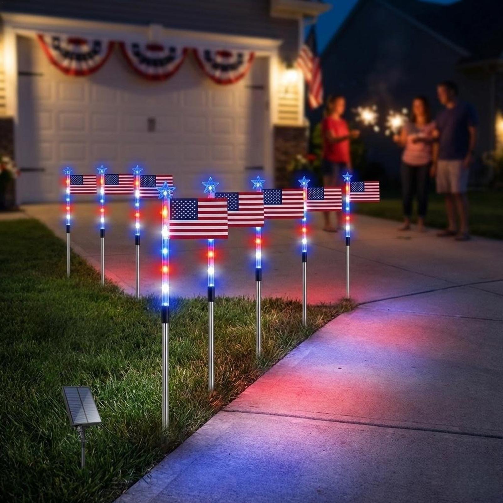 Outdoor Solar Pathway Light Du - مراجعة Outdoor Lighting Dusk To Dawn وسعره