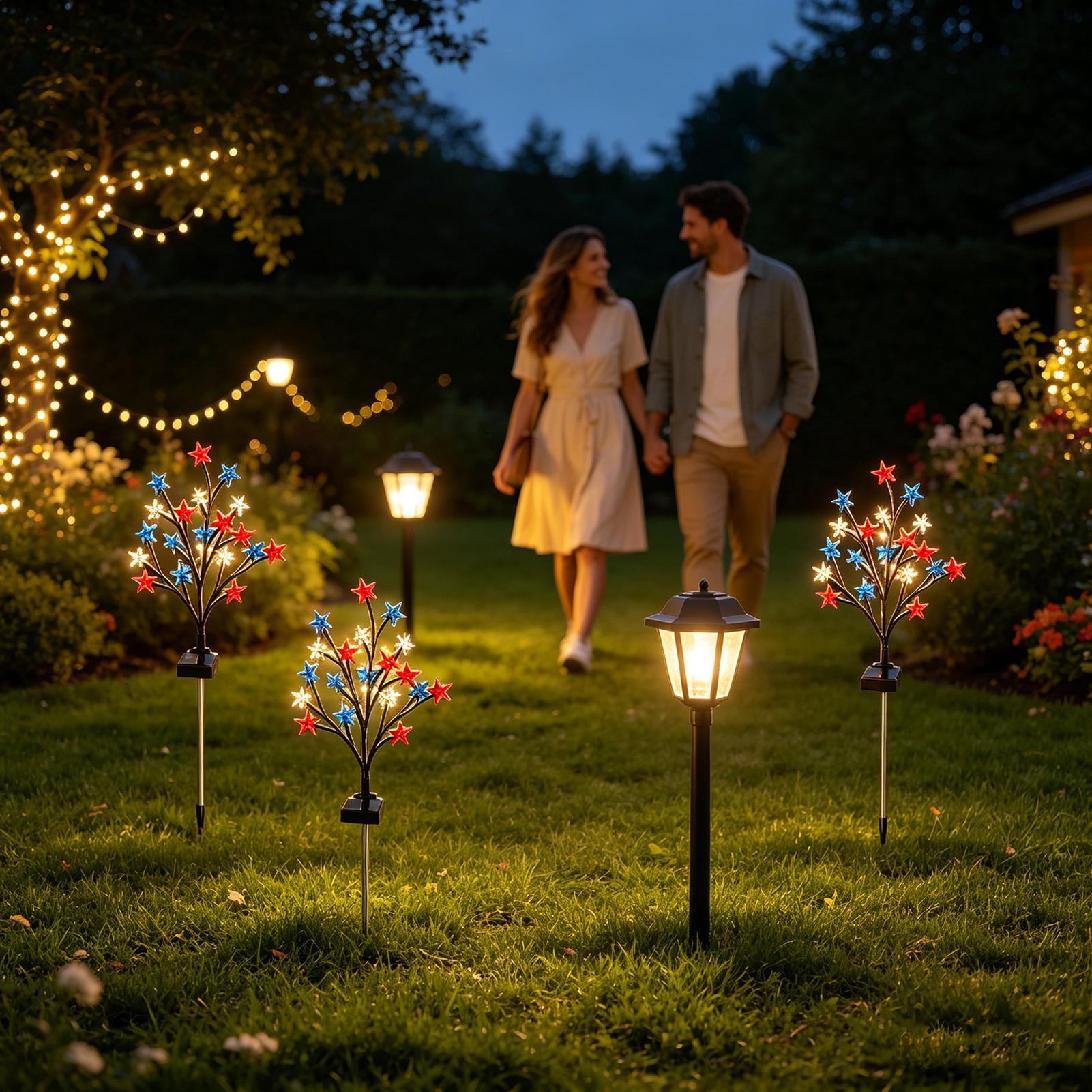 Outdoor Solar Pathway Light Du - مراجعة Outdoor Lighting Dusk To Dawn وسعره