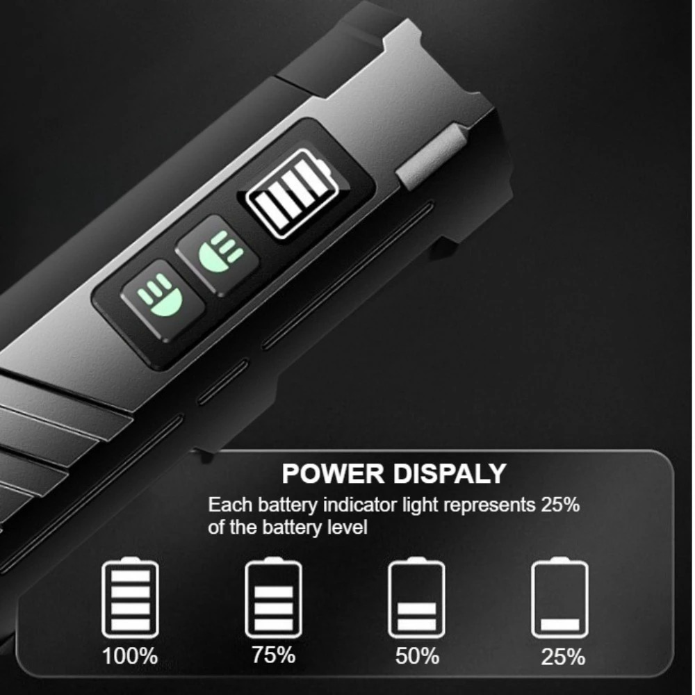 Multifunctional Strong Light L - مراجعة Outdoor Lighting Rechargeable وسعره