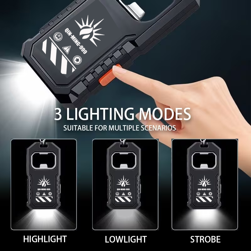 2Pcs Portable LED COB Keychain - مراجعة Outdoor Lighting Panel وسعره
