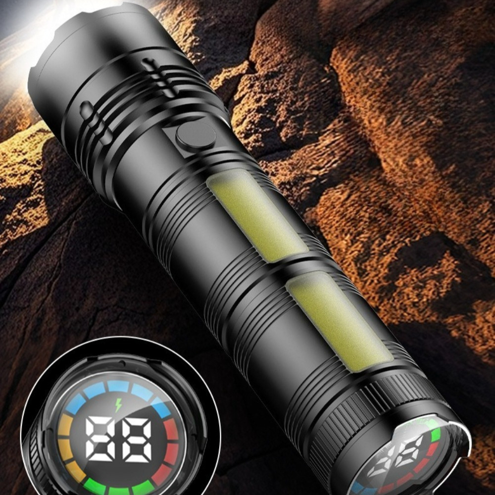 Strong Light LED Flashlight CO - مراجعة Outdoor Lighting Rechargeable وسعره