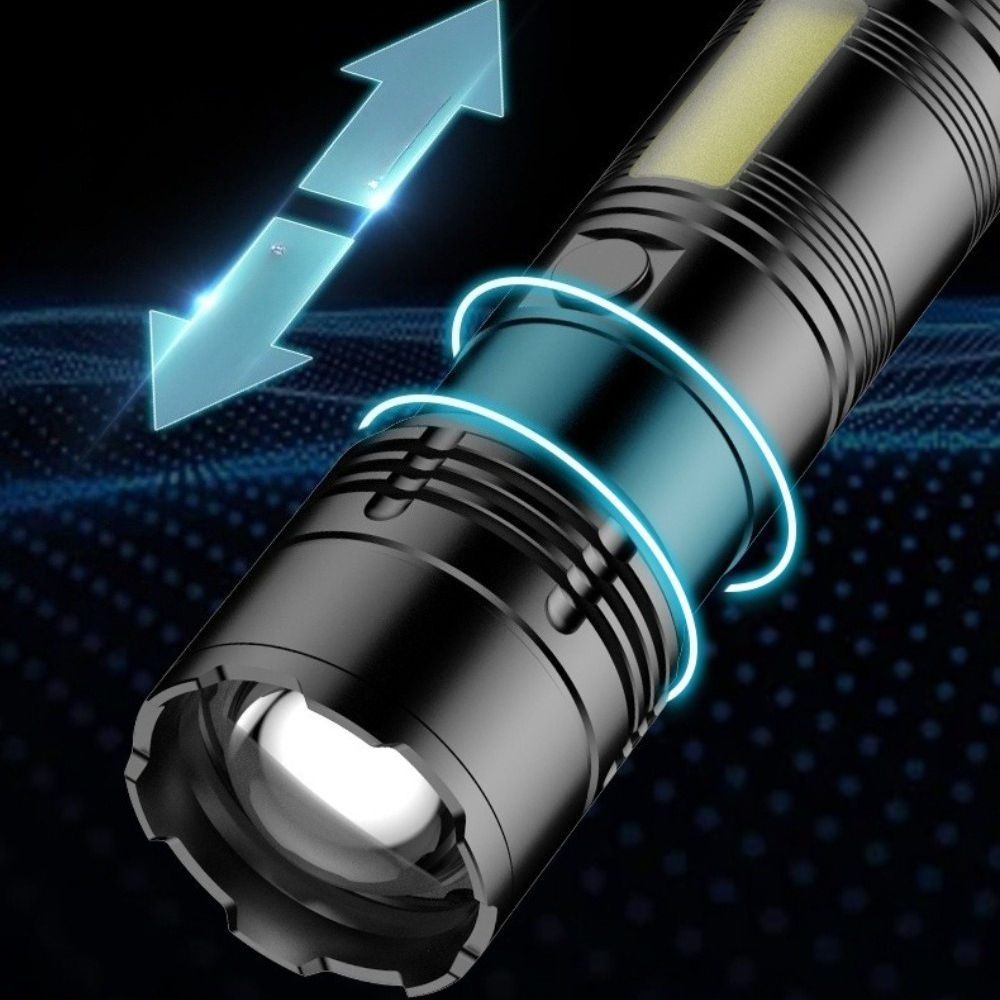 Strong Light LED Flashlight CO - مراجعة Outdoor Lighting Rechargeable وسعره