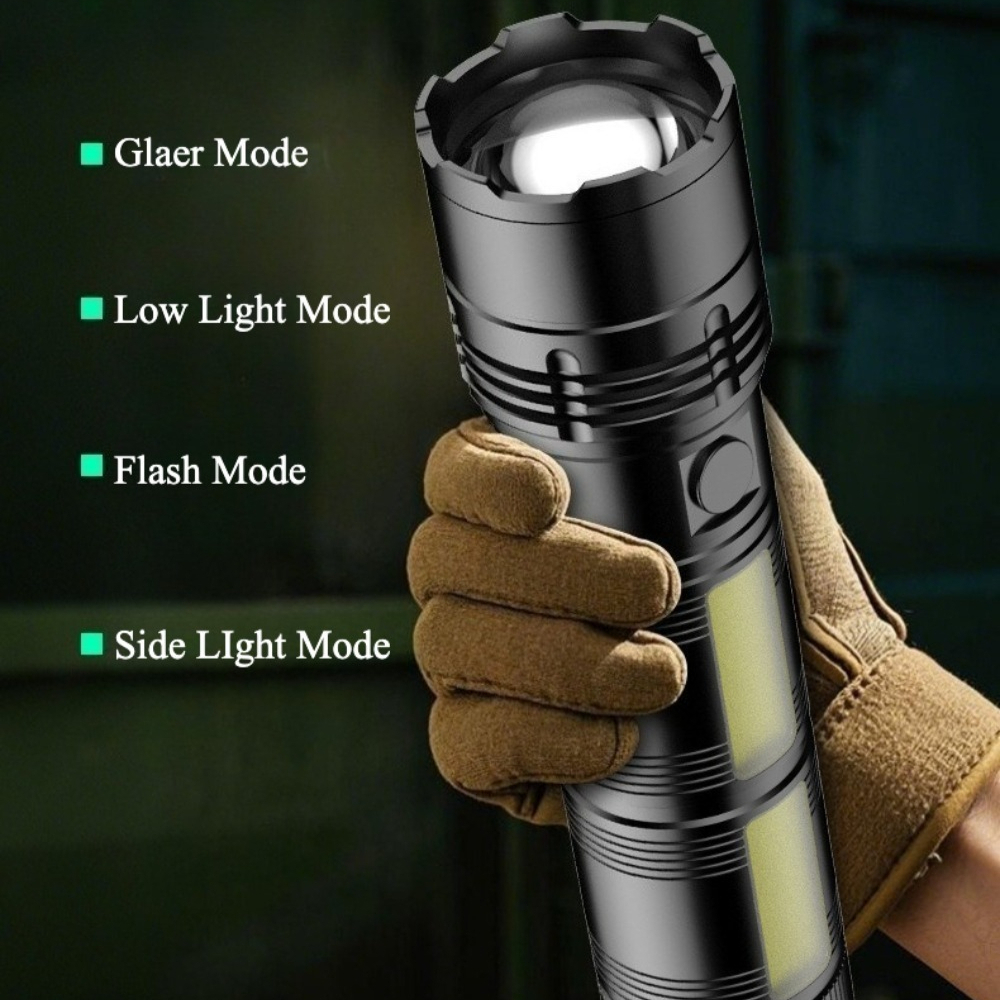 Strong Light LED Flashlight CO - مراجعة Outdoor Lighting Rechargeable وسعره