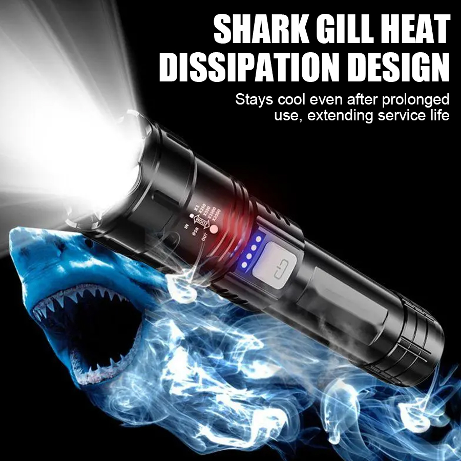 High Power P50 LED Flashlight  - مراجعة Outdoor Lighting Panel وسعره