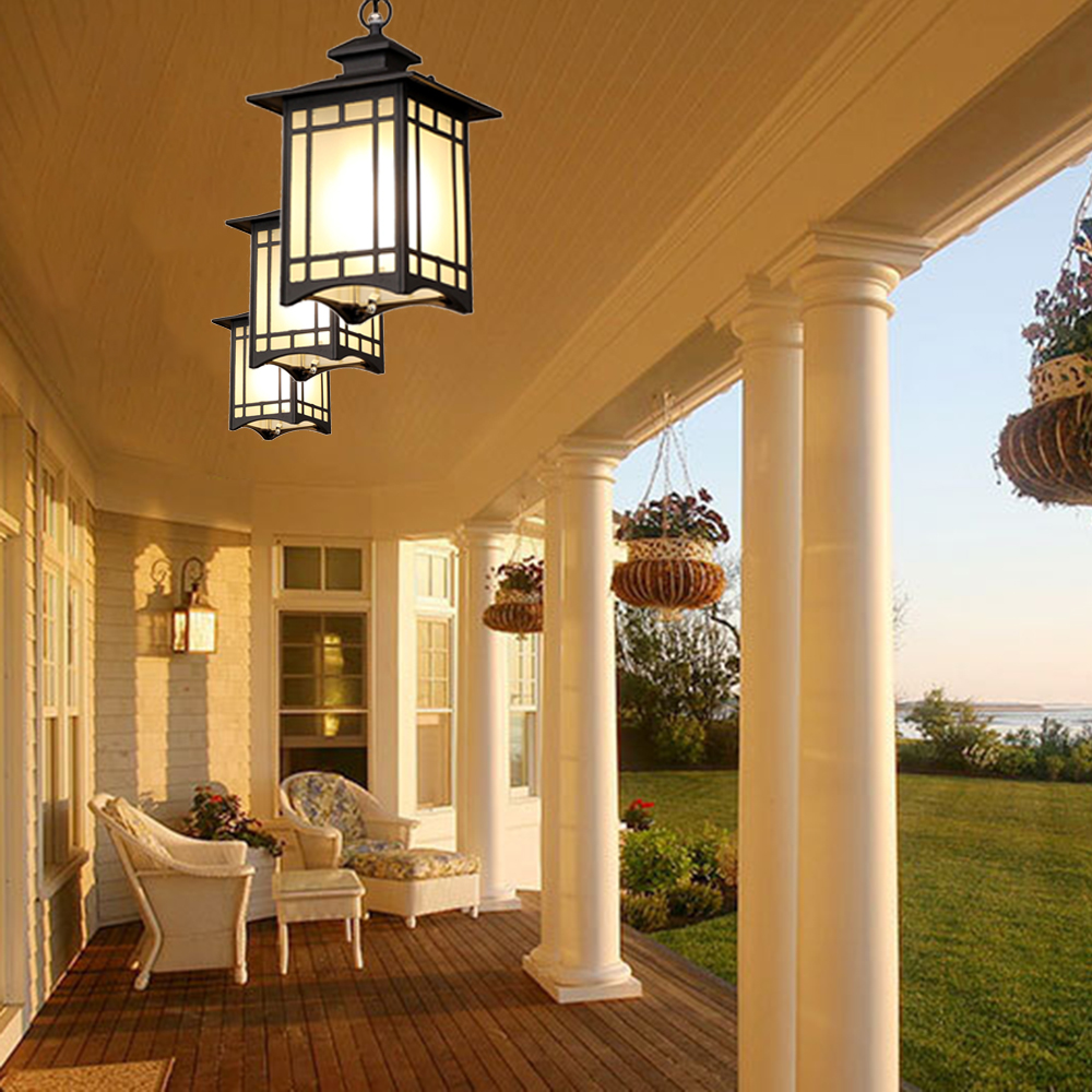Vintage glass chandeliers outd - مراجعة Outdoor Lighting Chandelier وسعره